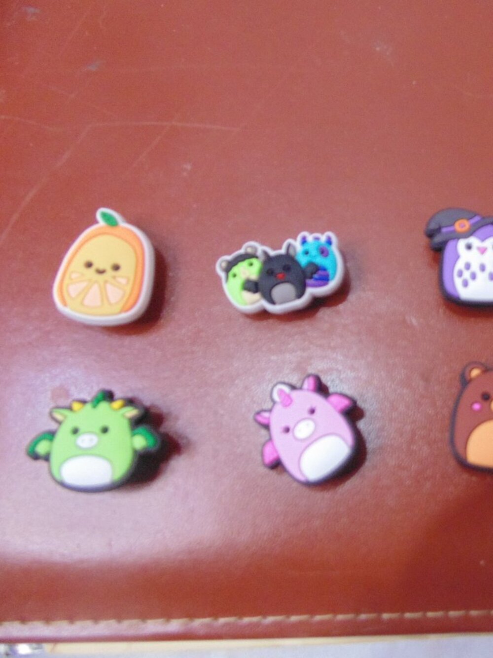 Squishmallow Shoe Charms 10 Piece Set New misc characters